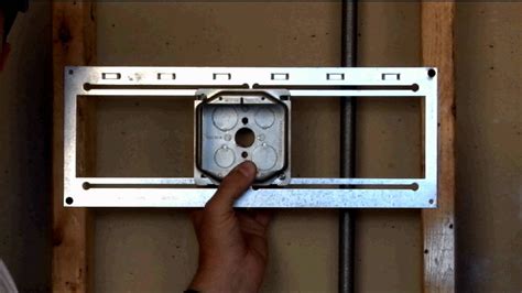 how to attach mounting bracket to junction box|wall electrical box mounting brackets.